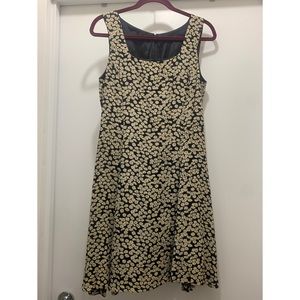 Vintage sunflower dress-Size 12-14